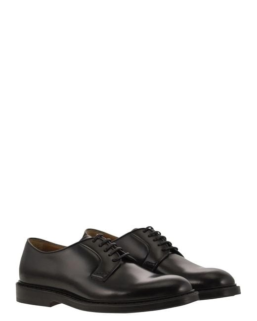 Doucal's Black Berby for men