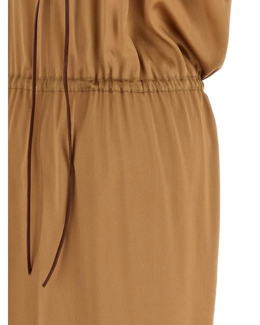 DI.LA3 PARI' Metallic 'Riky' Dress
