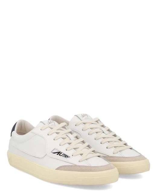 Autry White Sneaker "Windscape Low" for men