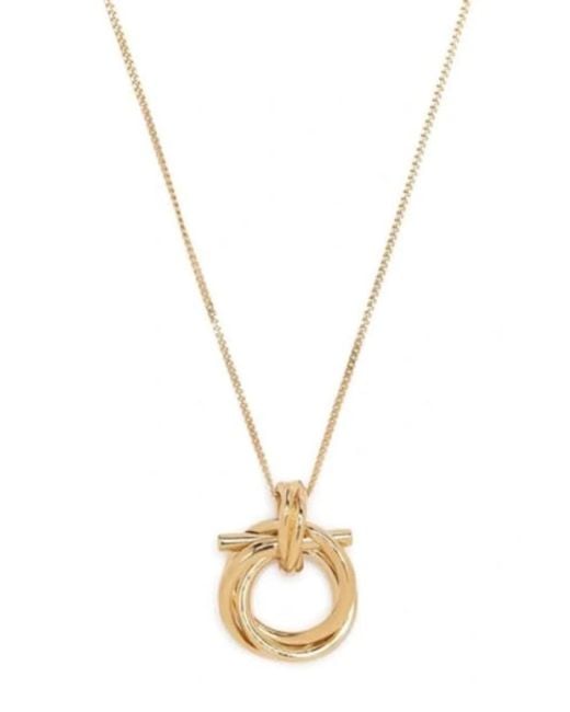 Ferragamo White Brass Jewelry