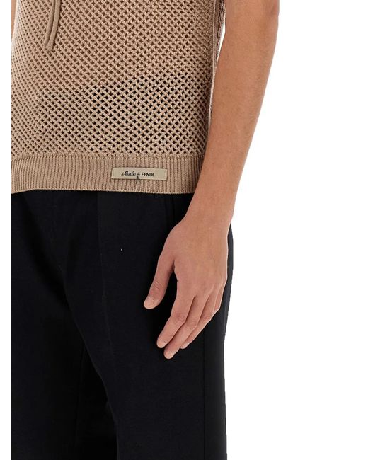 Fendi Natural Wool Jersey for men