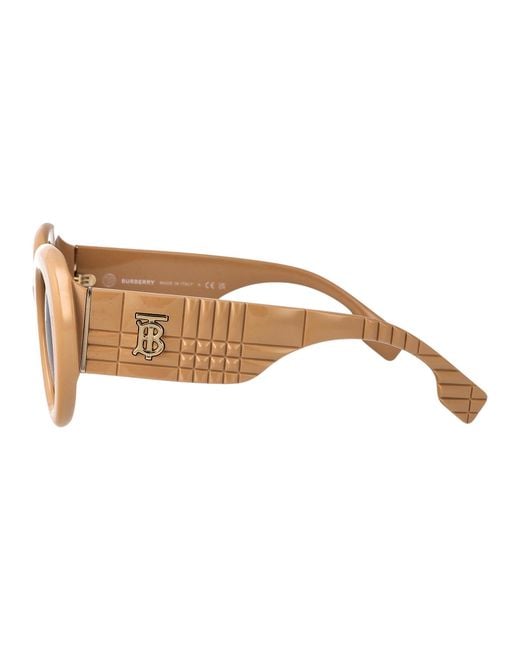 Burberry Brown Acetate Sunglasses
