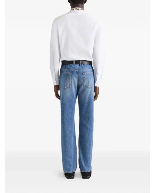 Givenchy Blue Denim Cotton Jeans for men