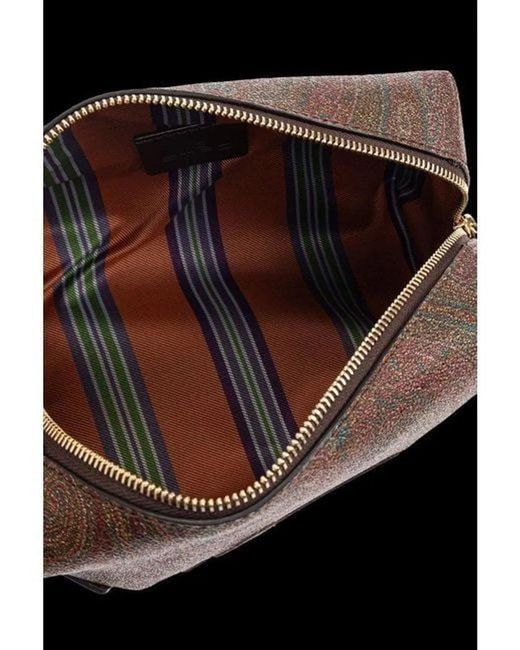 Etro Brown Pouch S Arnica for men