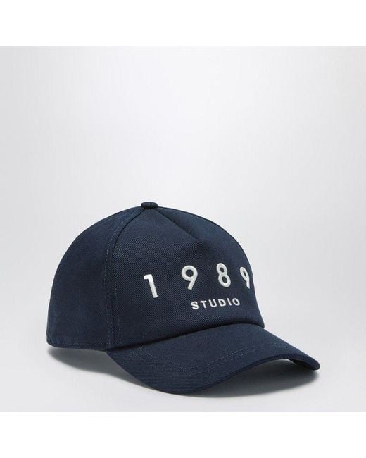 1989 STUDIO Blue Baseball Cap Dark