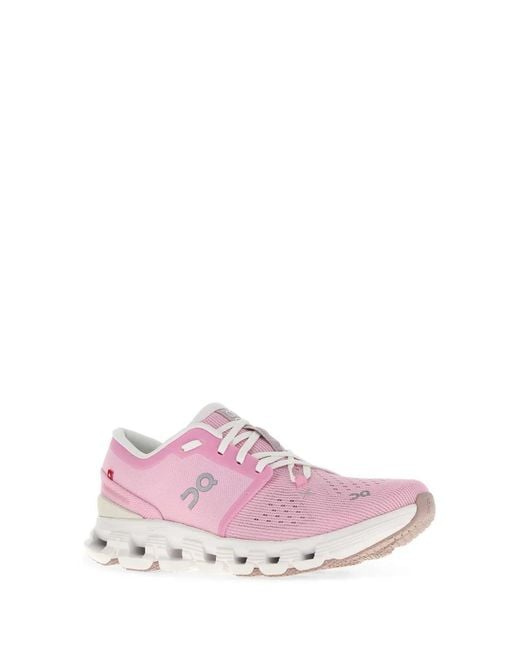 On Shoes Pink Cloud X 4
