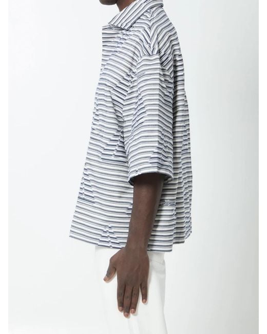 Jacquemus Blue Plage Shirt for men
