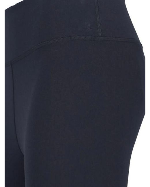 Balenciaga Blue Stretch Nylon Leggings