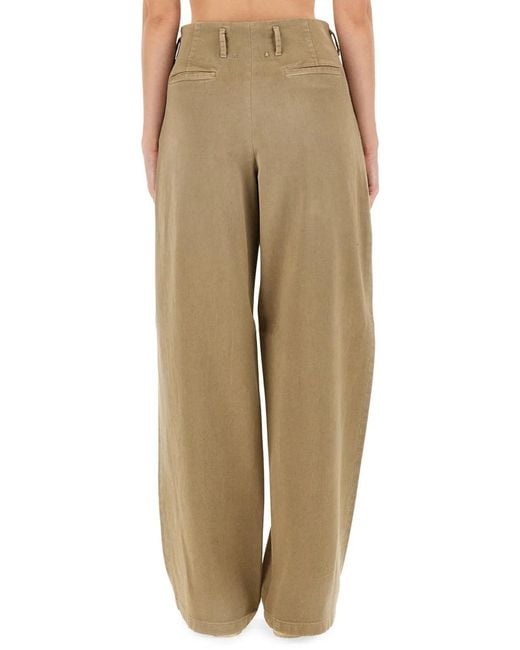 Golden Goose Deluxe Brand Natural Cotton Pants