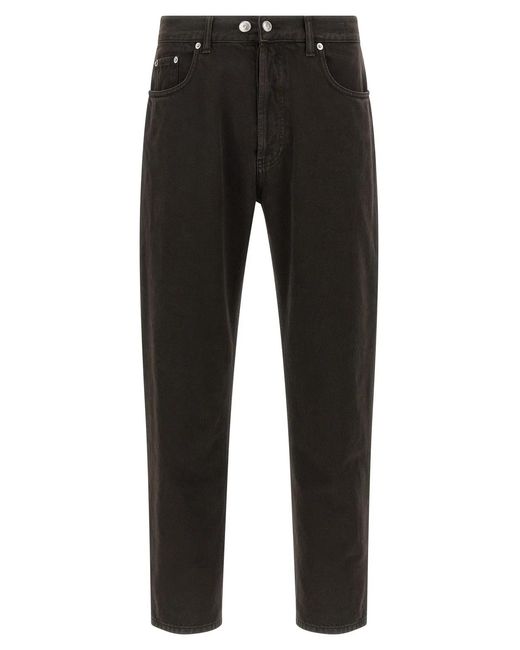 Department 5 Black 'Musso' Jeans for men