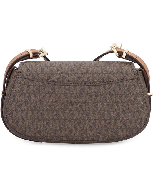 MICHAEL Michael Kors Brown Borsa A Tracolla Lydia Piccola Con Logo