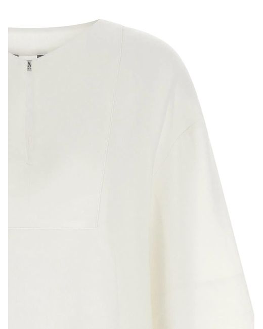 Max Mara White 'Mxpsospiro' Blouse