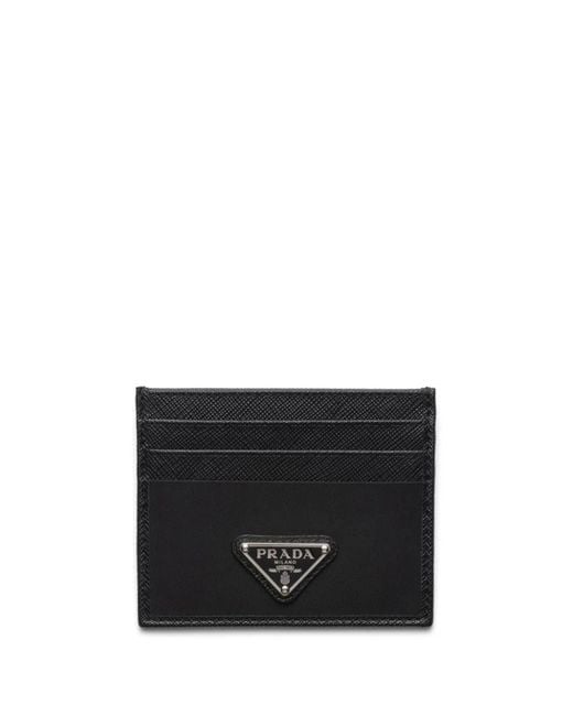 Prada Black Re-Nylon Card Holder