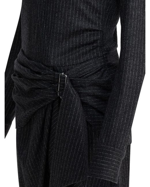 Isabel Marant Black "Rosalie" Virgin Wool Dress