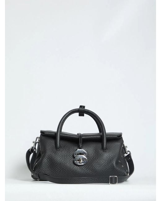 Zanellato Black Dotta S Bag