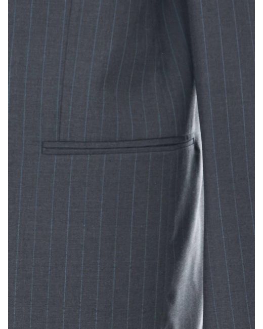 Gucci Black Pinstripe Wool Jacket