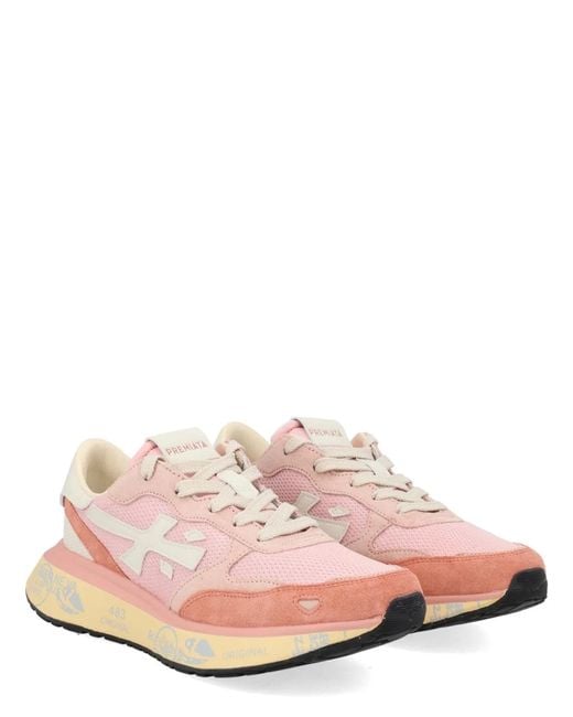 Premiata Pink Sneaker "Lauryn"