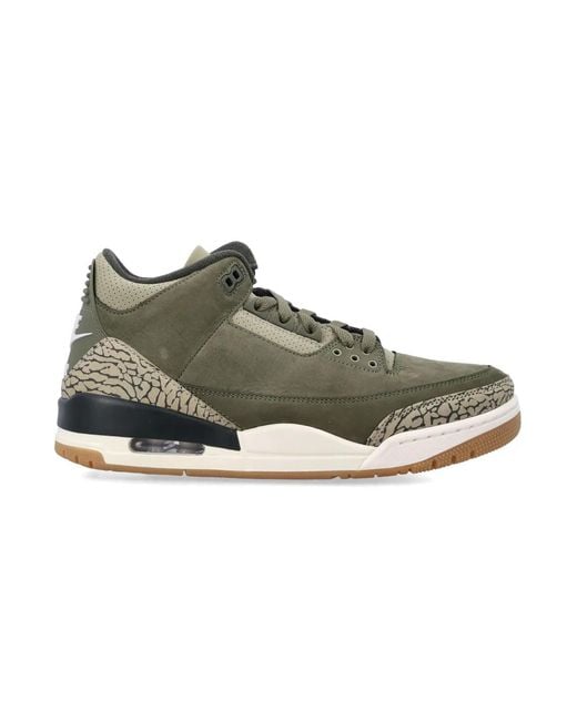 Nike Green 3 Retro "Medium" Sneakers for men