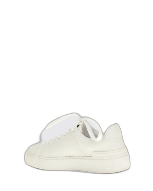 Balmain White Bcourt Sneaker for men