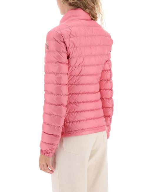 Moncler Pink Walibi Full Zip Down Jacket