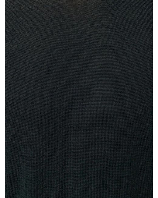 John Smedley Black Lundy for men
