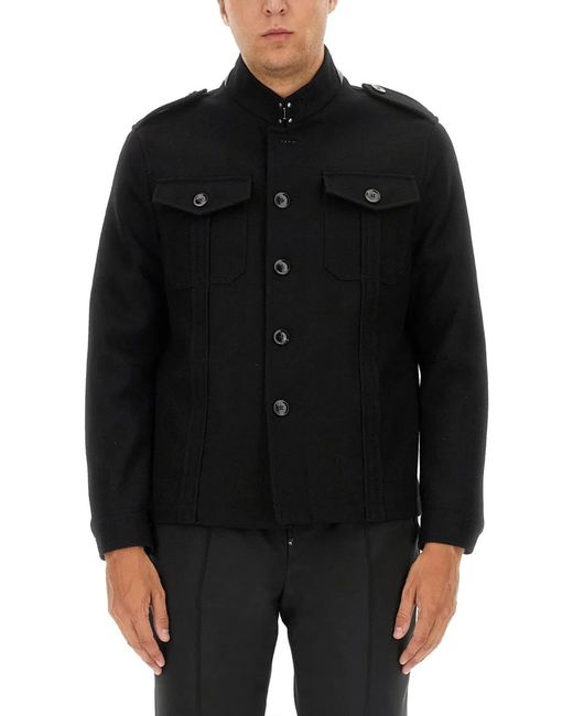 Tom Ford Black Shirt Jacket for men