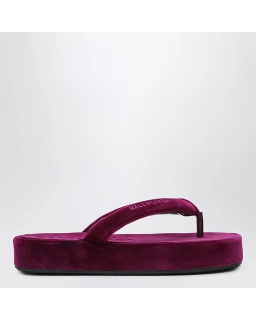 Balenciaga Purple Jet Lag Thong