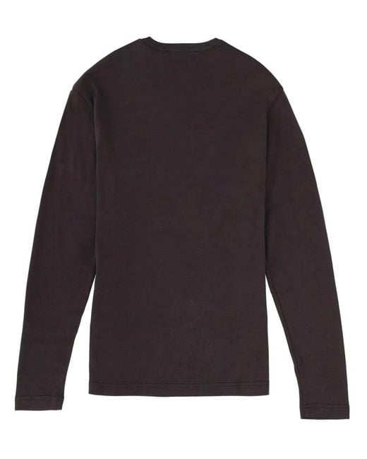 Lemaire Blue Cotton T-Shirt