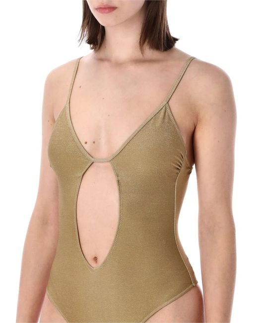 MATINEÉ Metallic Lilly Lurex One-Piece Swimsuit