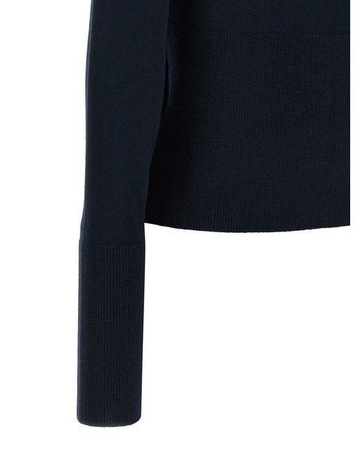 Chloé Blue Collared Cardigan