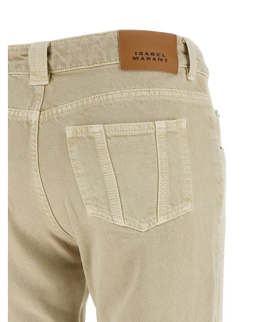 Isabel Marant Natural Jaylis Jeans