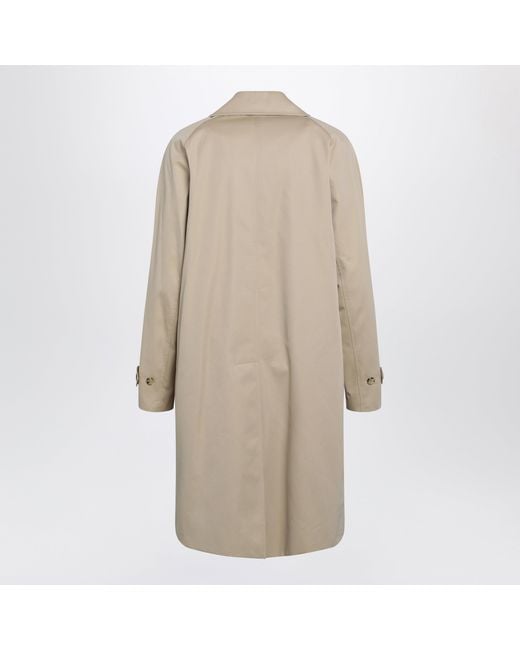 Burberry Natural Classic Honey Cotton Trench Coat