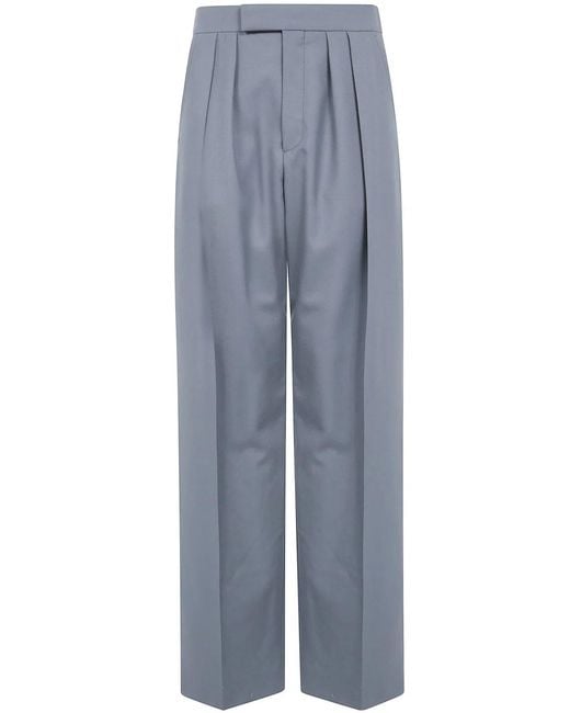 Chloé Blue Palace Wide Leg Trousers
