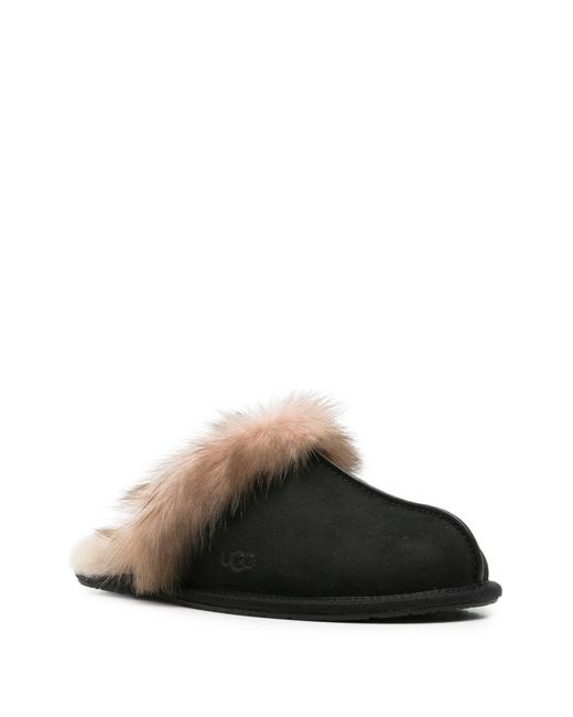 Ugg Black Scuffette Slippers
