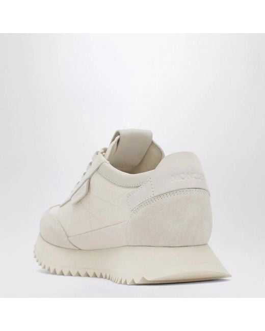 Moncler White Pacey2 Sneaker