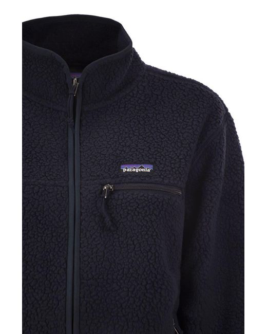 Patagonia Blue Retro Pile Jacket