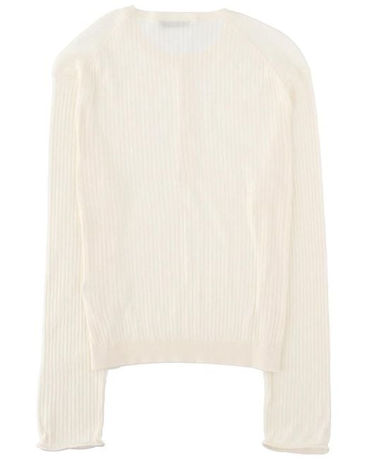 Our Legacy Natural T-Shirt "Fine Henley" for men