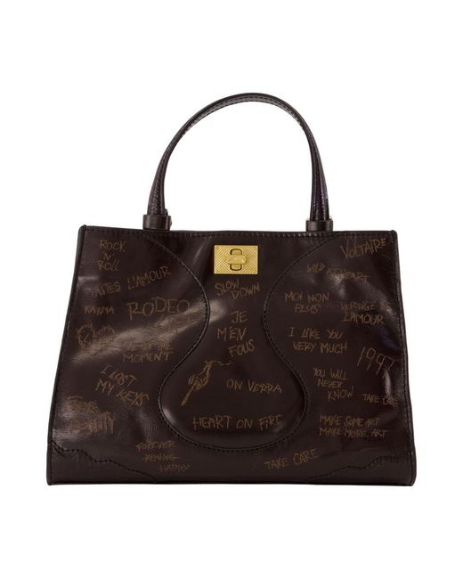 Zadig & Voltaire Black Zadig&Voltaire Jack Nano Vintage Patent Bag