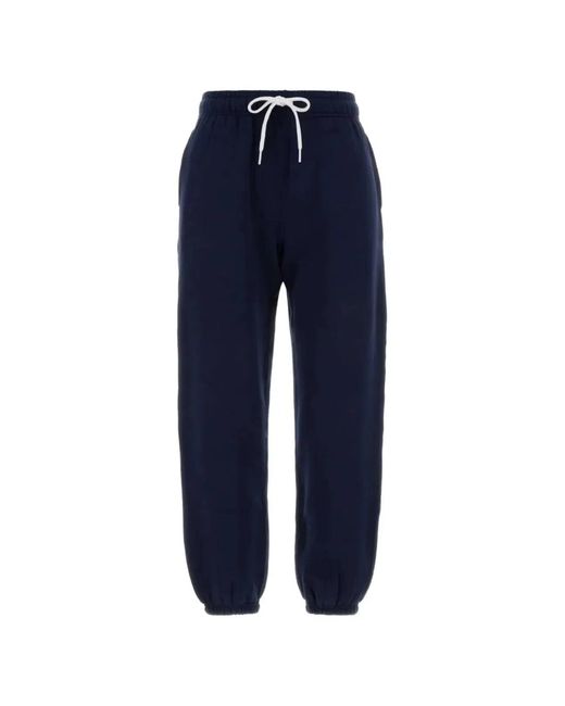 Polo Ralph Lauren Blue Knit Jogger Pants