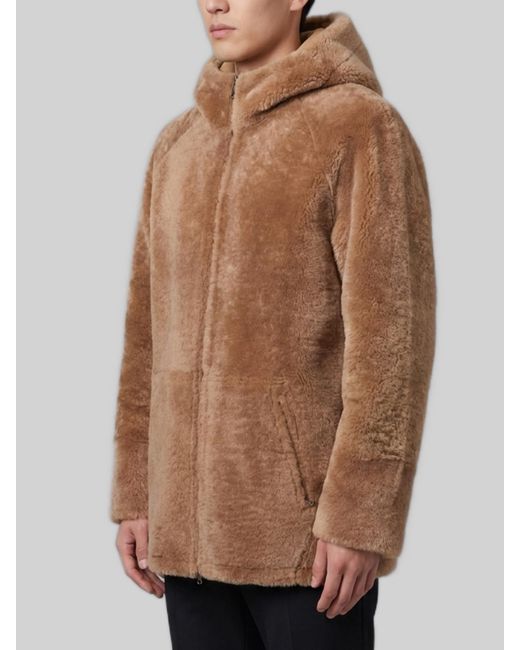 Salvatore Santoro Natural Reversible Midi Jacket for men