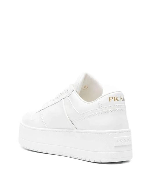 Prada White Downtown Bold