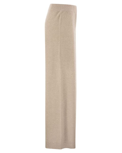 Fabiana Filippi Natural Knitted Trousers