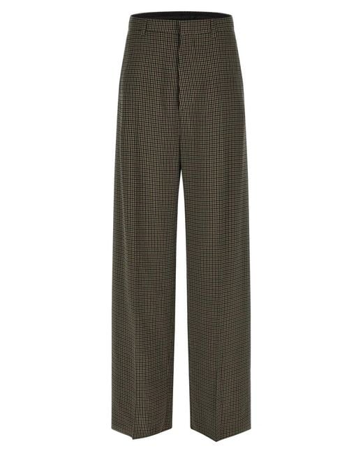 Balenciaga Green 'Large Tailored' Pants
