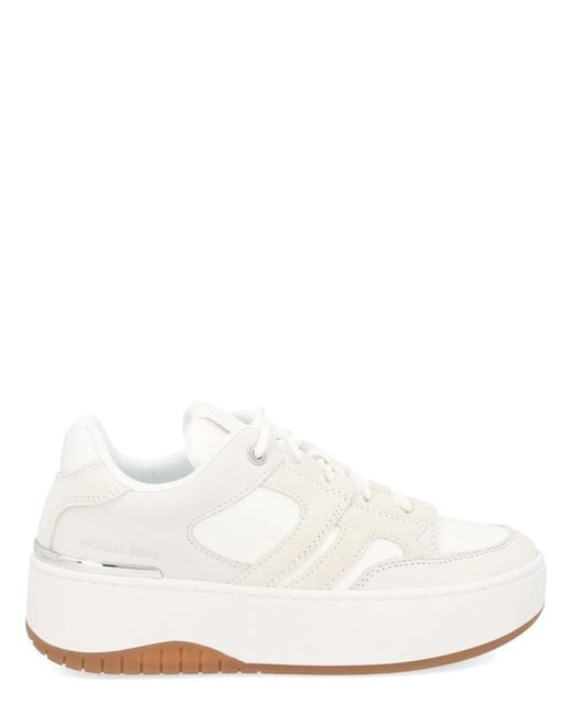 MICHAEL Michael Kors White Pu Sneaker