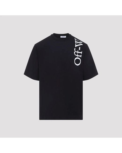 Off-White c/o Virgil Abloh Black Vertical Bookish Skate S/S Tee for men