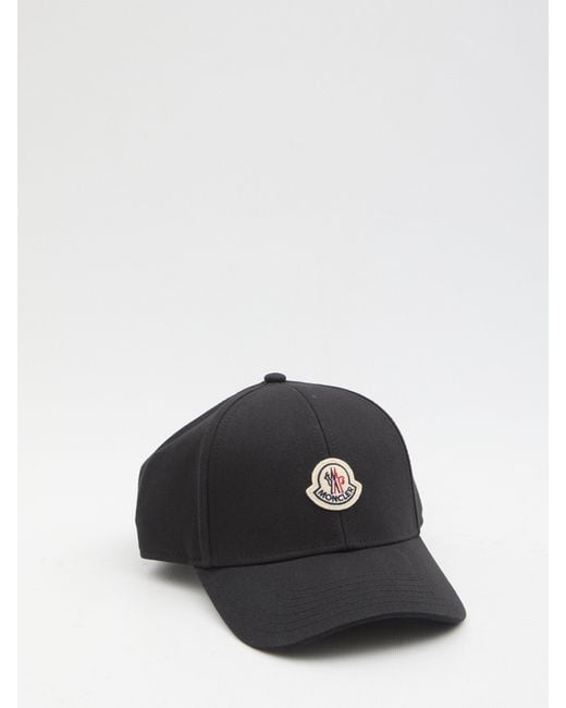 Moncler Black Baseball Cap