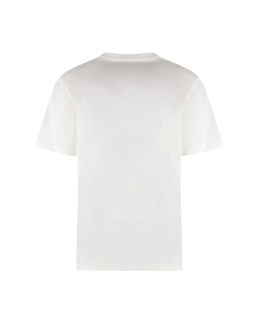 Rabanne White T Shirt With Logo