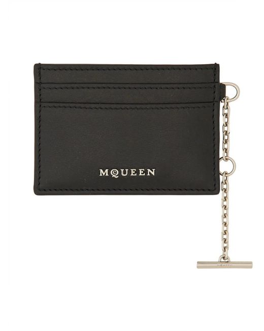 McQueen Black Card Holder