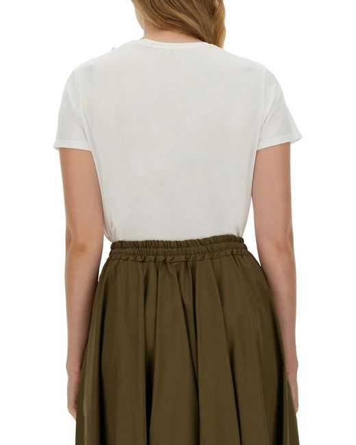 Aspesi White Cotton T Shirt