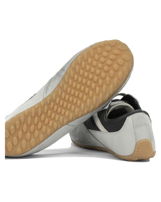 McQueen Gray Polyester Polyurethane Rubber Sneakers Slip-On for men